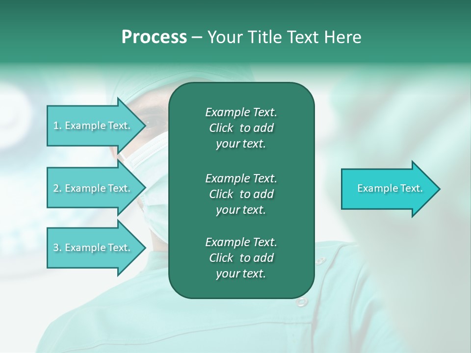 Clinic Surgical Man PowerPoint Template