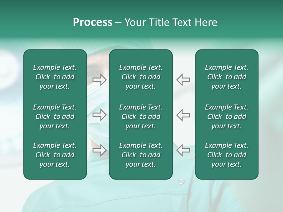 Clinic Surgical Man PowerPoint Template