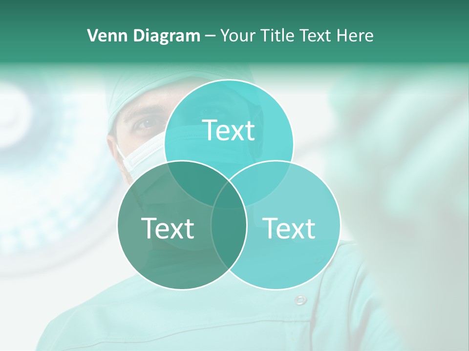 Clinic Surgical Man PowerPoint Template