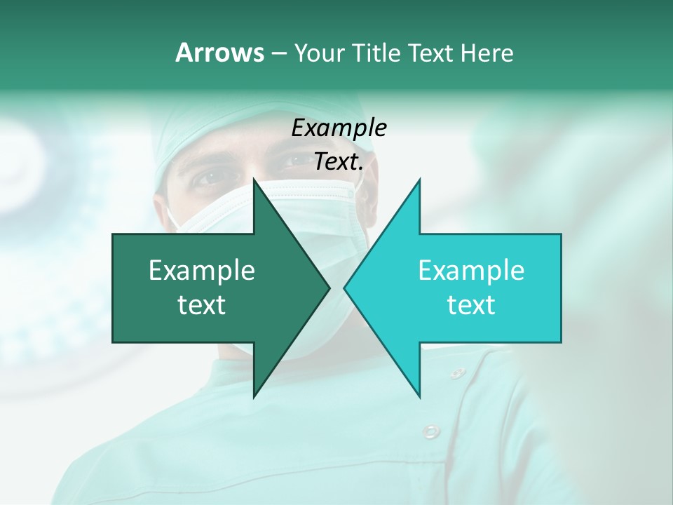 Clinic Surgical Man PowerPoint Template