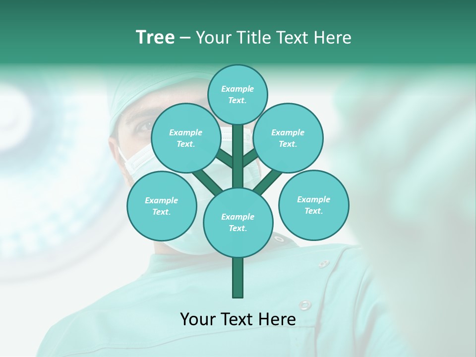 Clinic Surgical Man PowerPoint Template