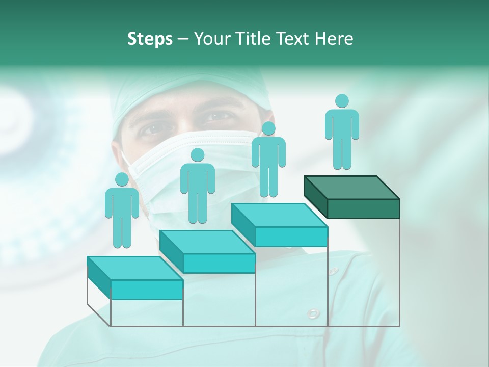Clinic Surgical Man PowerPoint Template
