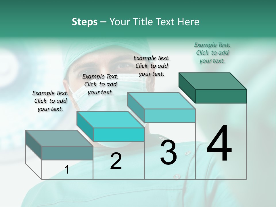 Clinic Surgical Man PowerPoint Template
