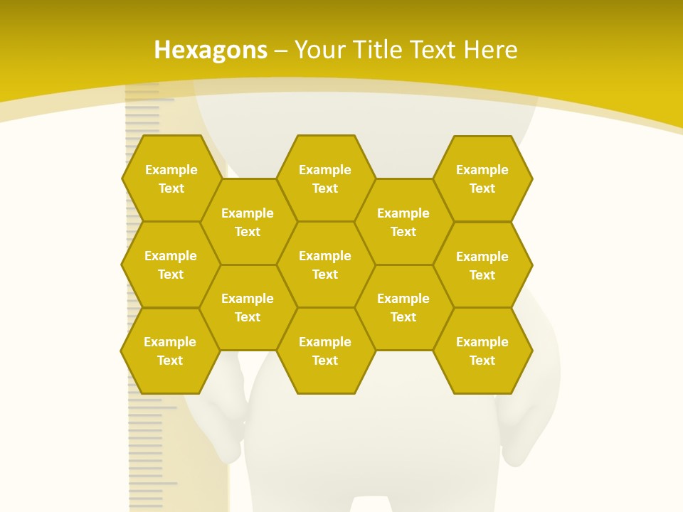 Cartoon Meters Feet PowerPoint Template