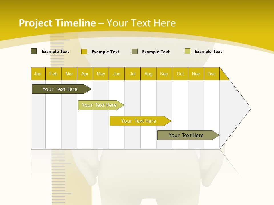 Cartoon Meters Feet PowerPoint Template