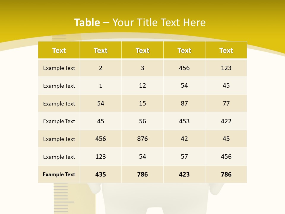 Cartoon Meters Feet PowerPoint Template