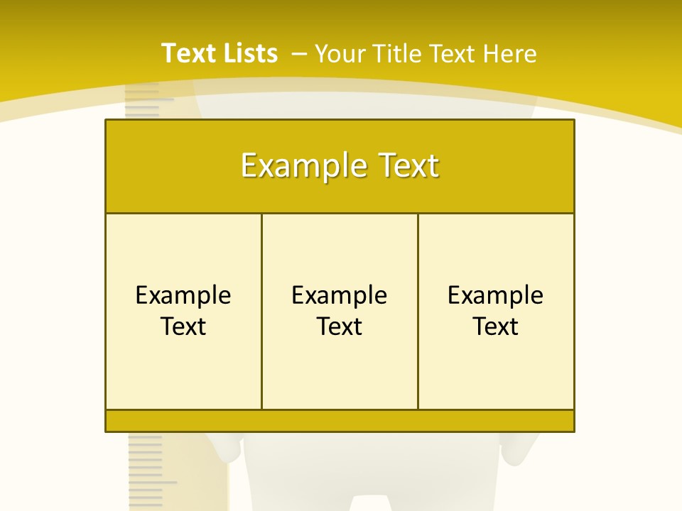 Cartoon Meters Feet PowerPoint Template