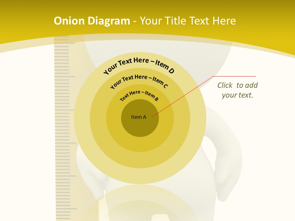 Cartoon Meters Feet PowerPoint Template