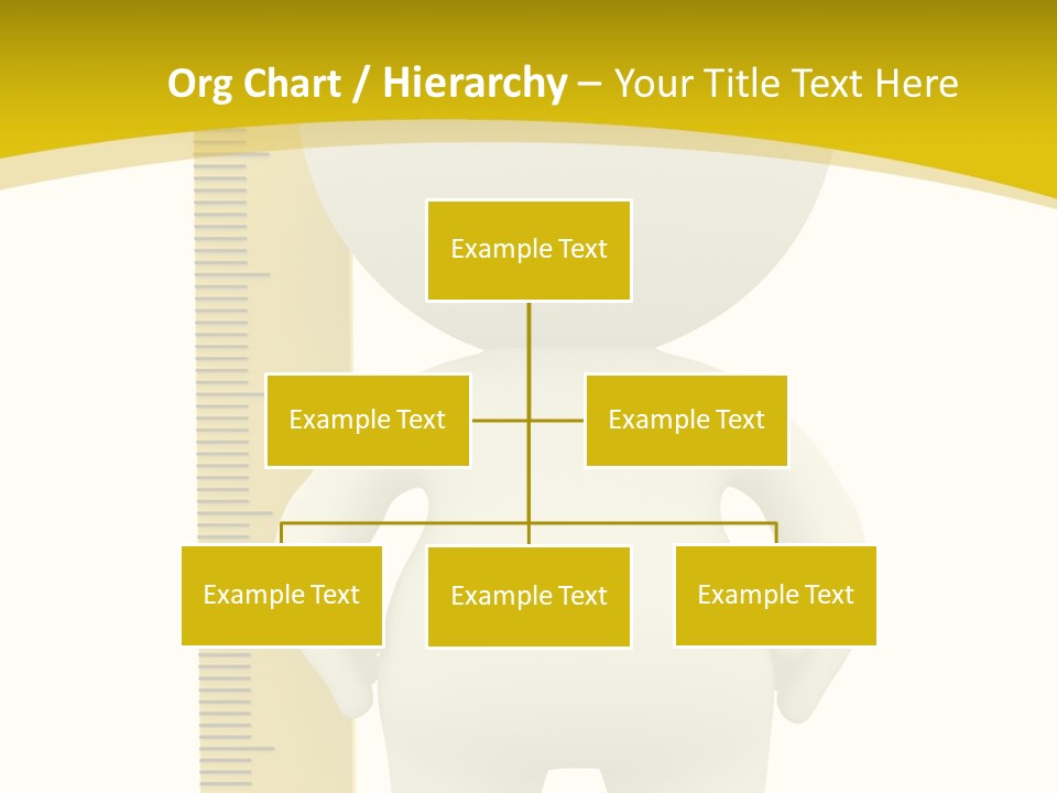 Cartoon Meters Feet PowerPoint Template