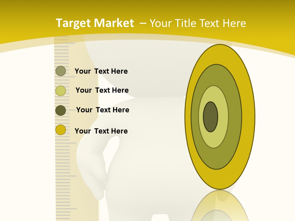 Cartoon Meters Feet PowerPoint Template