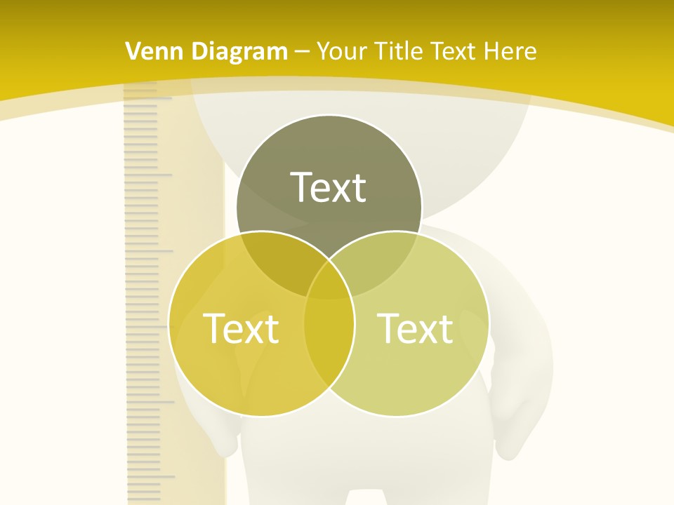 Cartoon Meters Feet PowerPoint Template
