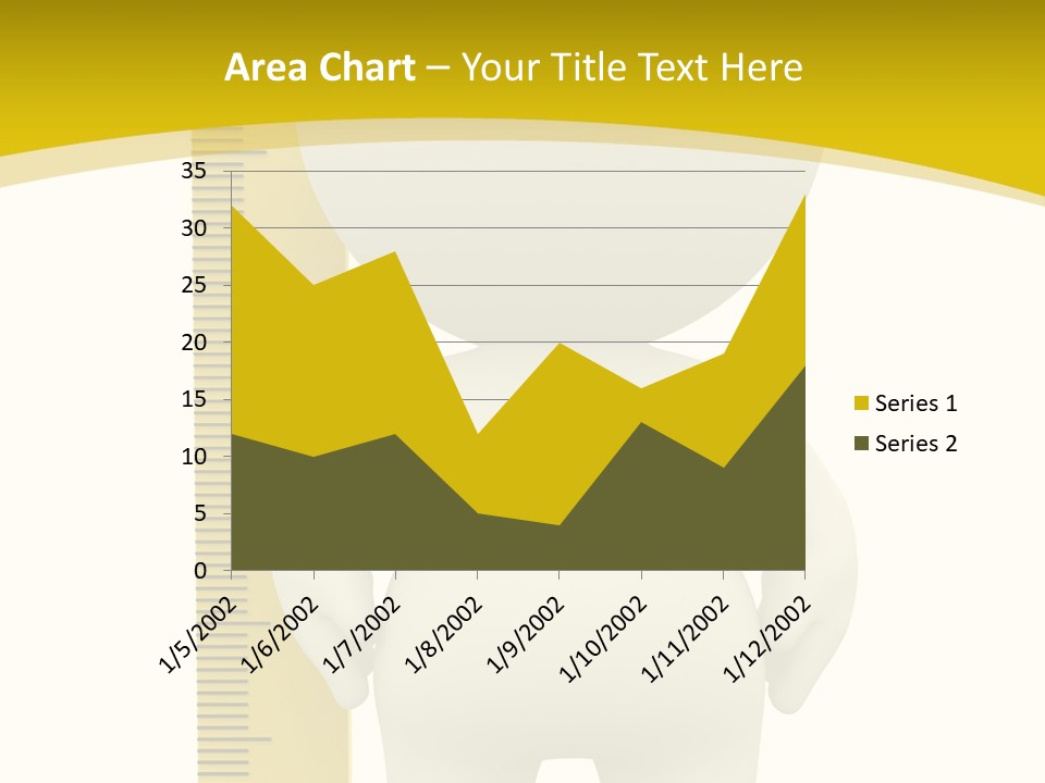 Cartoon Meters Feet PowerPoint Template