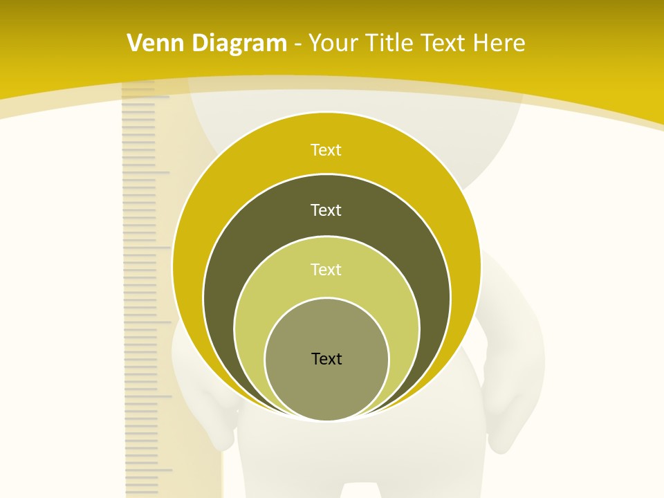 Cartoon Meters Feet PowerPoint Template