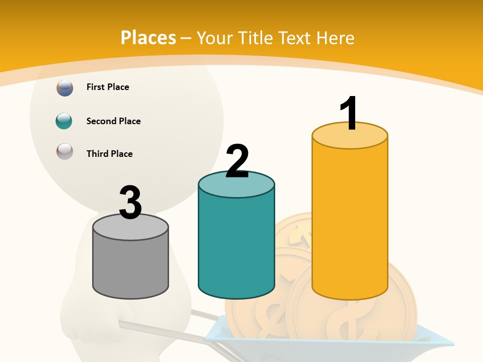 Abstract Money Investment PowerPoint Template