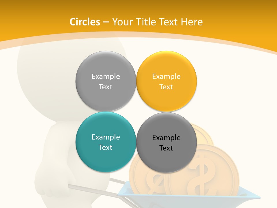 Abstract Money Investment PowerPoint Template