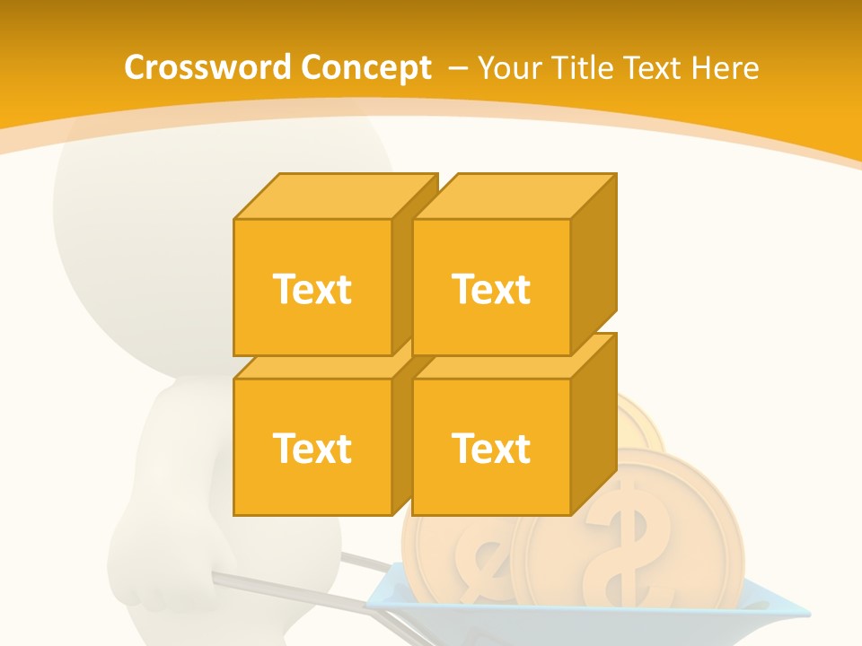 Abstract Money Investment PowerPoint Template