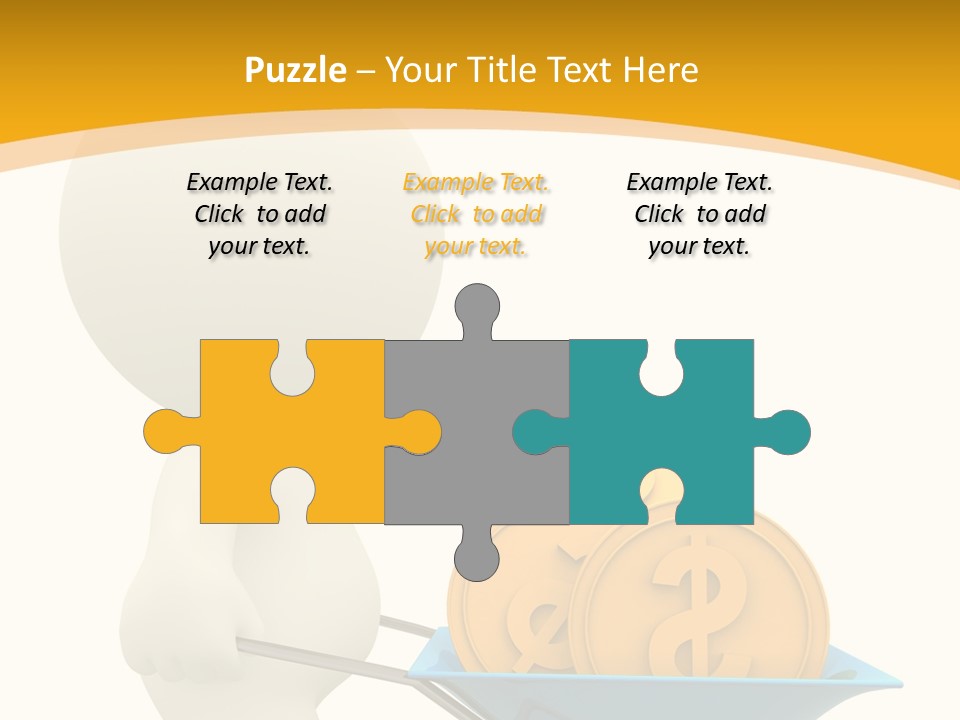 Abstract Money Investment PowerPoint Template