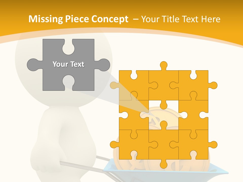 Abstract Money Investment PowerPoint Template