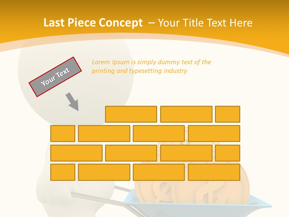 Abstract Money Investment PowerPoint Template