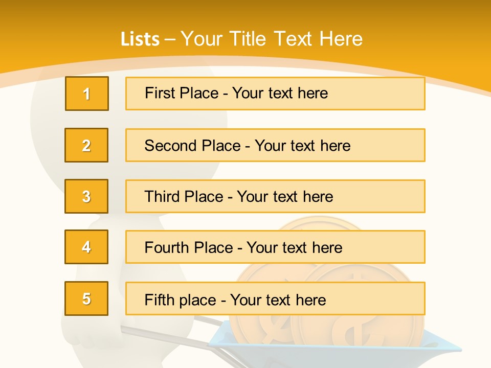 Abstract Money Investment PowerPoint Template