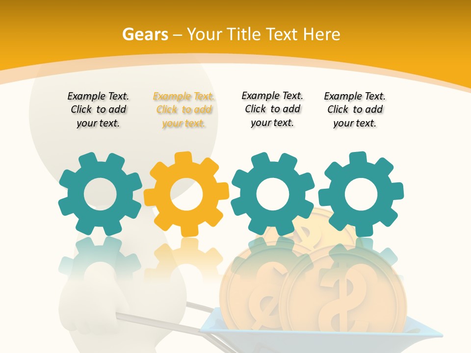 Abstract Money Investment PowerPoint Template