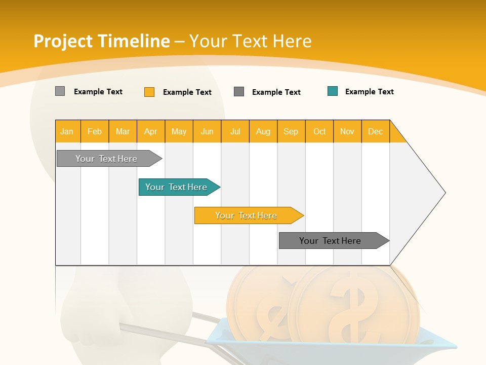 Abstract Money Investment PowerPoint Template