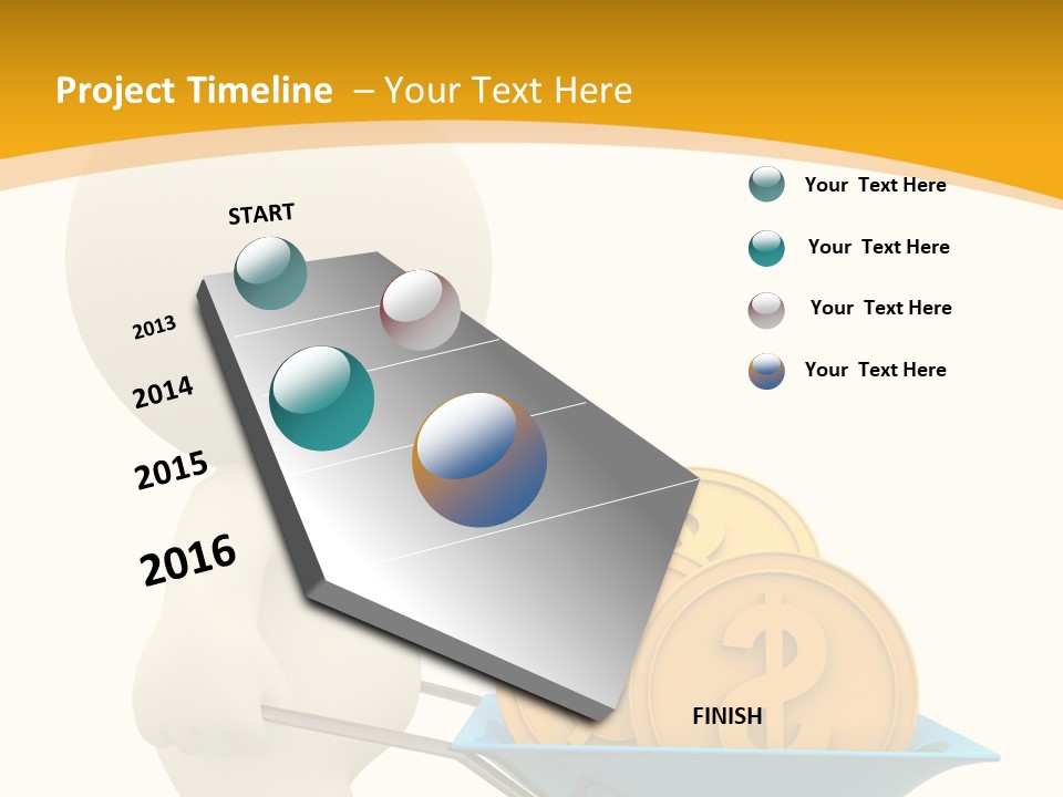 Abstract Money Investment PowerPoint Template