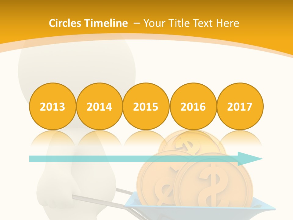 Abstract Money Investment PowerPoint Template