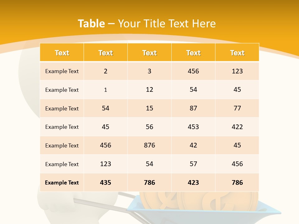 Abstract Money Investment PowerPoint Template