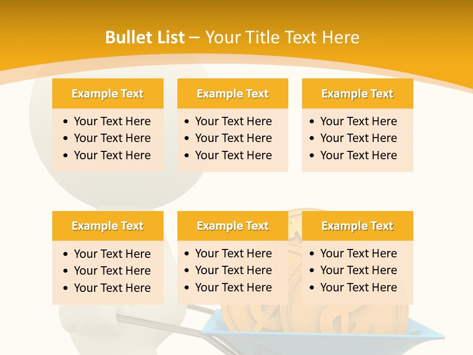 Abstract Money Investment PowerPoint Template