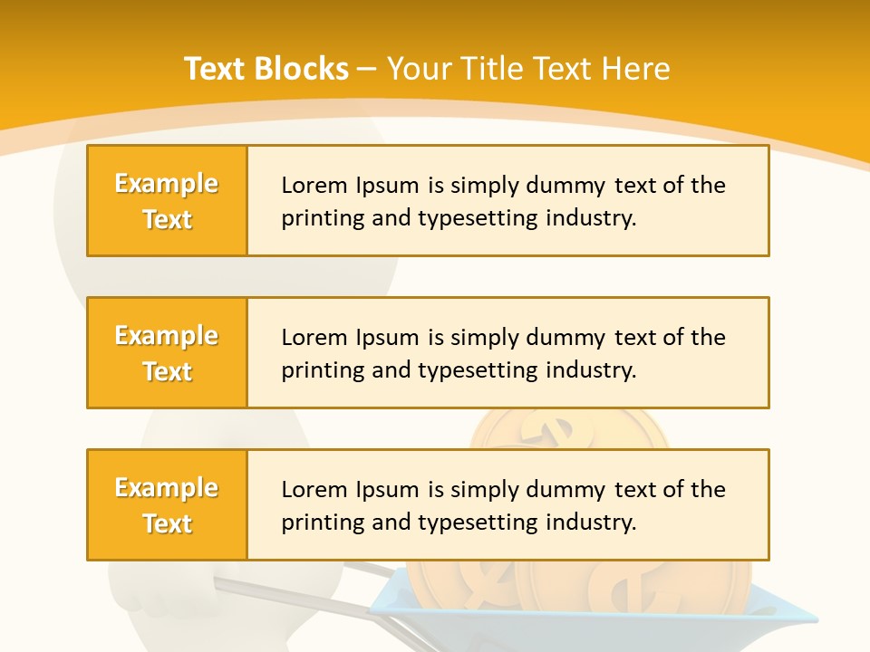 Abstract Money Investment PowerPoint Template