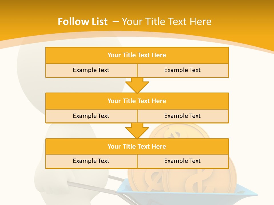 Abstract Money Investment PowerPoint Template