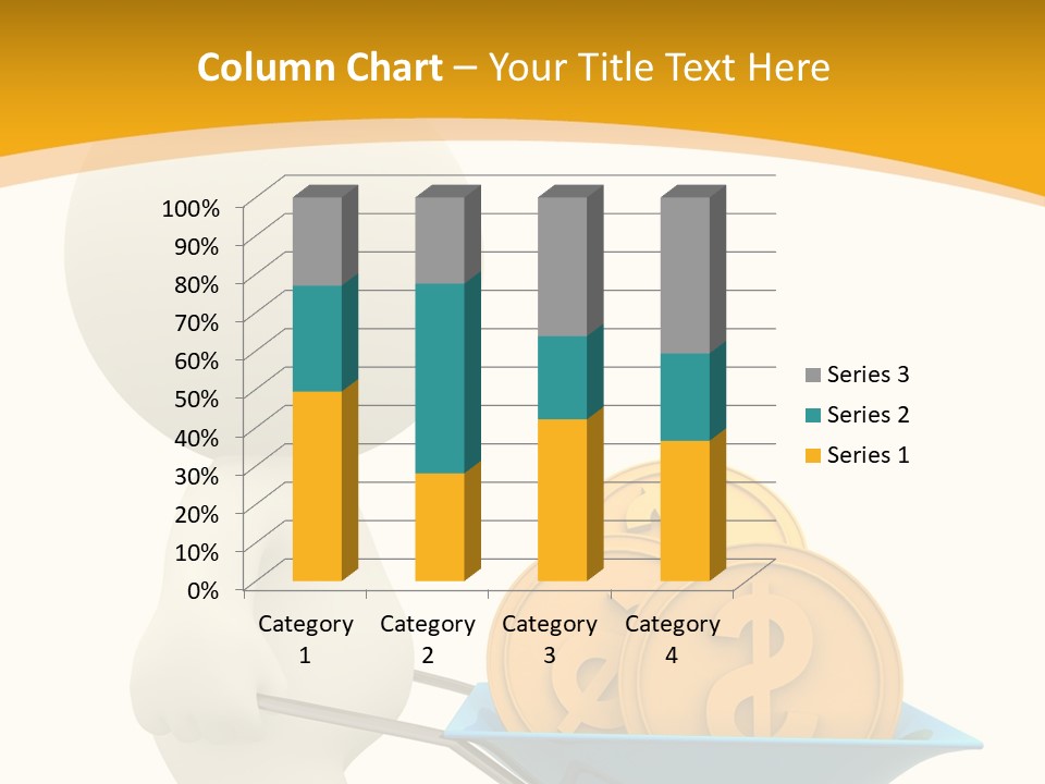 Abstract Money Investment PowerPoint Template