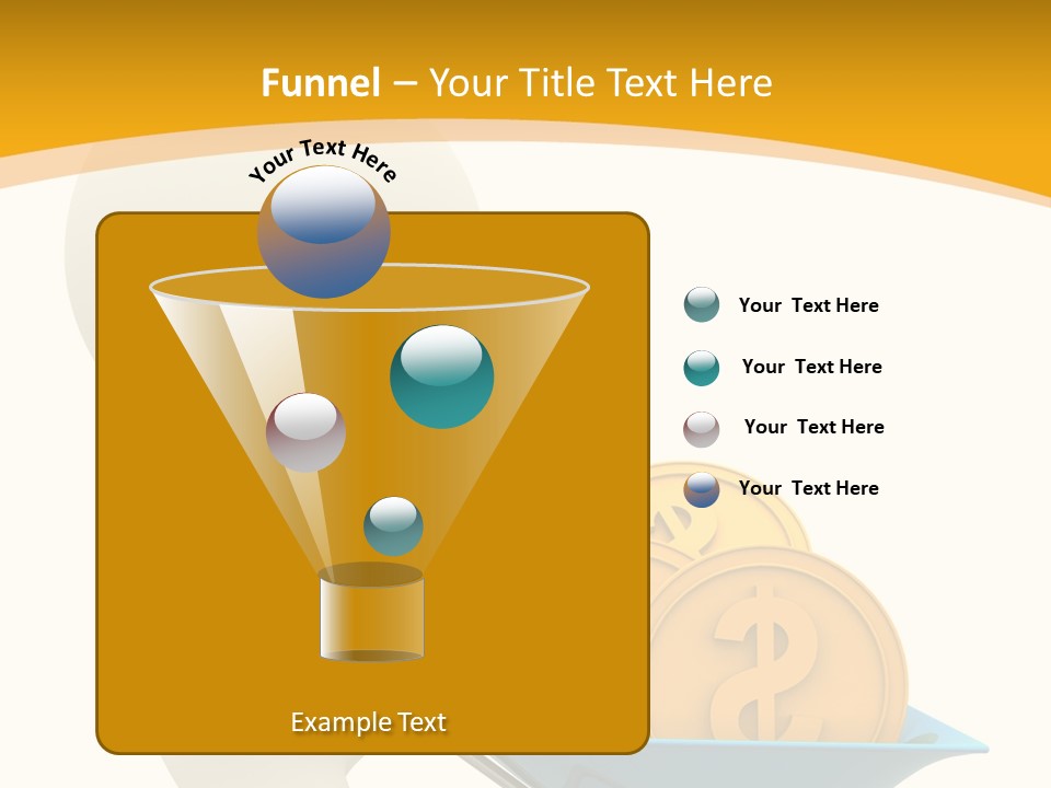 Abstract Money Investment PowerPoint Template