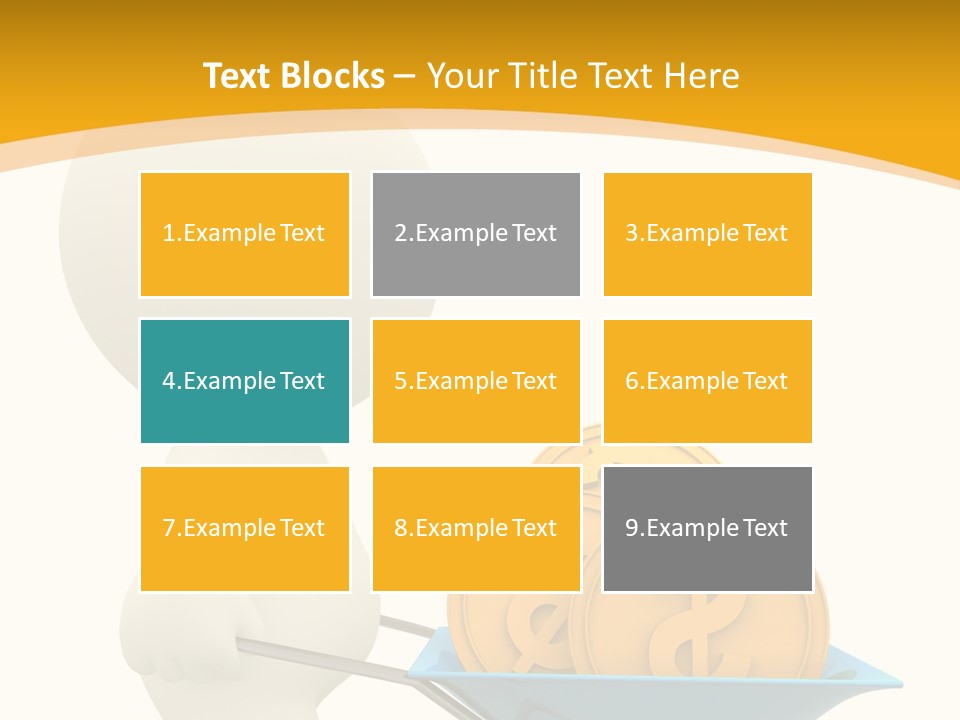 Abstract Money Investment PowerPoint Template