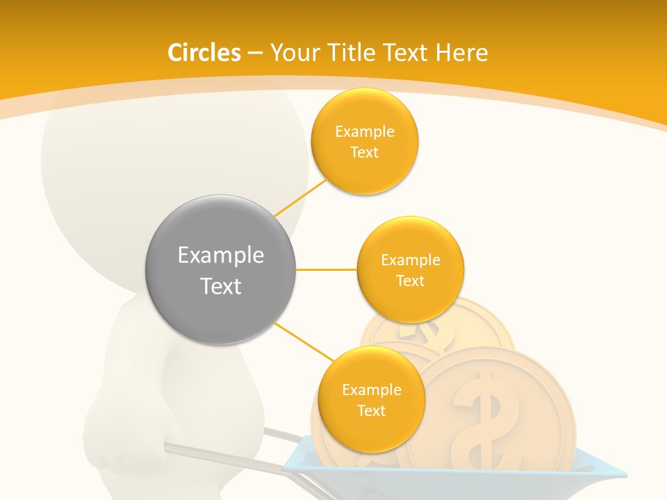 Abstract Money Investment PowerPoint Template