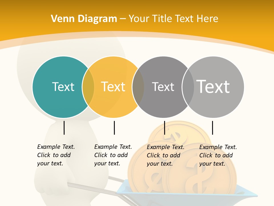 Abstract Money Investment PowerPoint Template