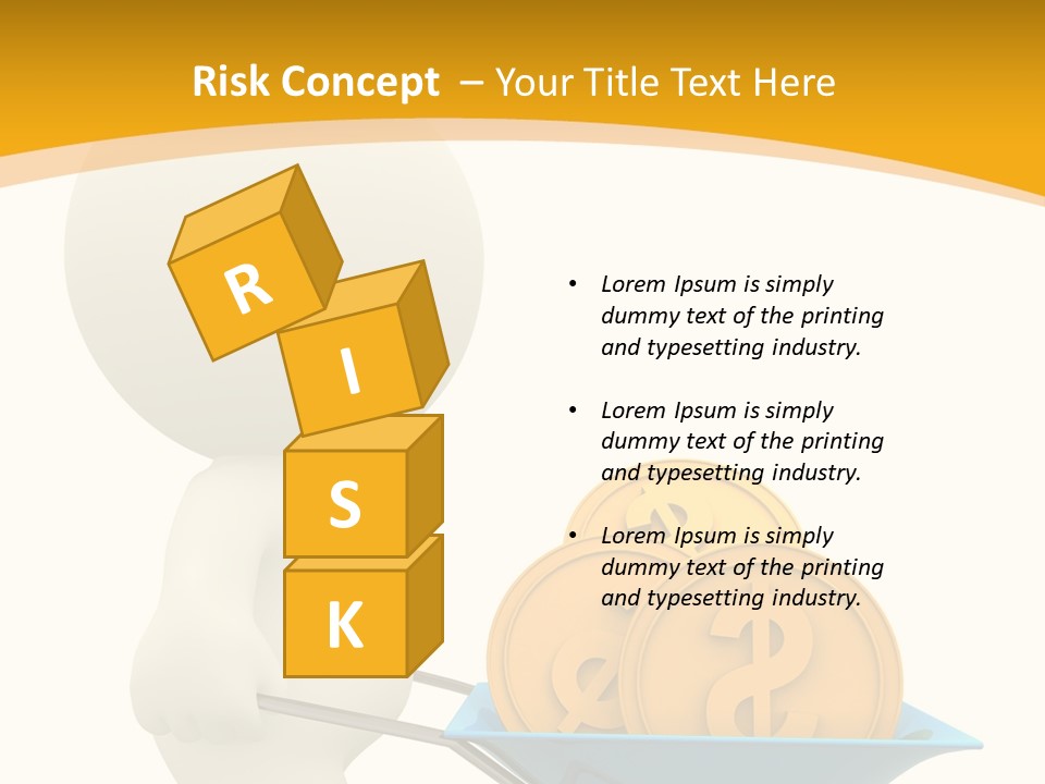 Abstract Money Investment PowerPoint Template