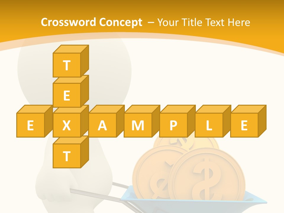 Abstract Money Investment PowerPoint Template