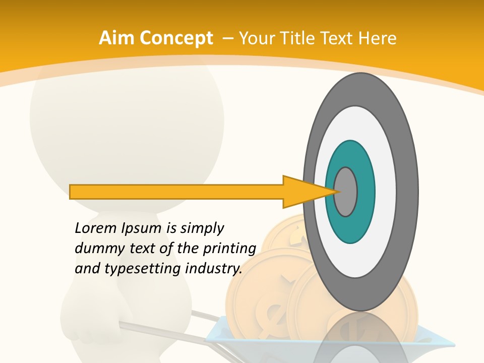 Abstract Money Investment PowerPoint Template