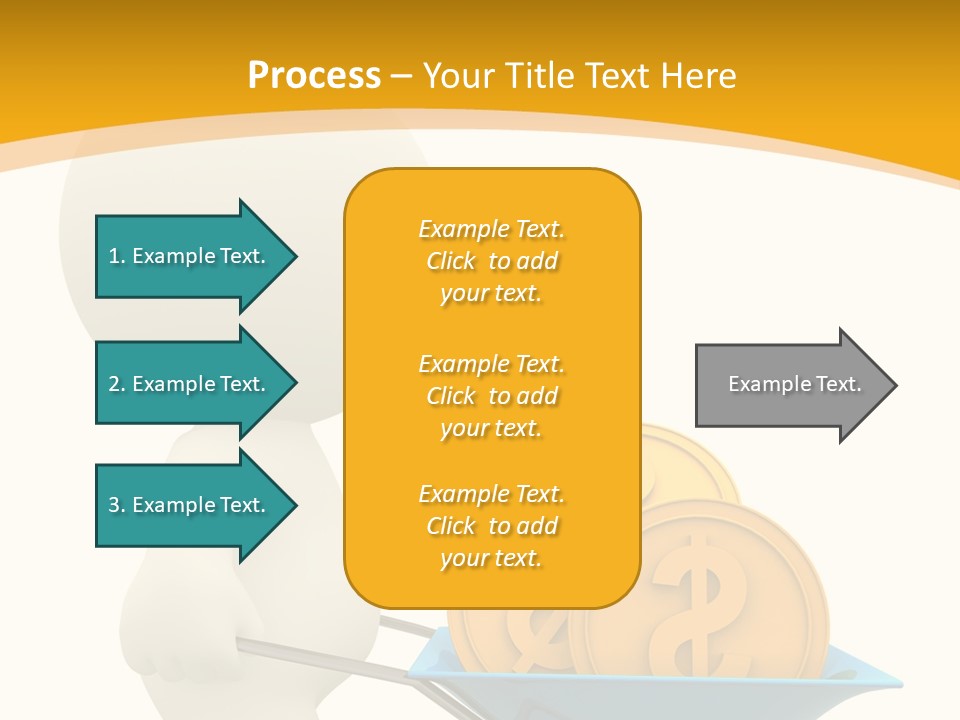 Abstract Money Investment PowerPoint Template