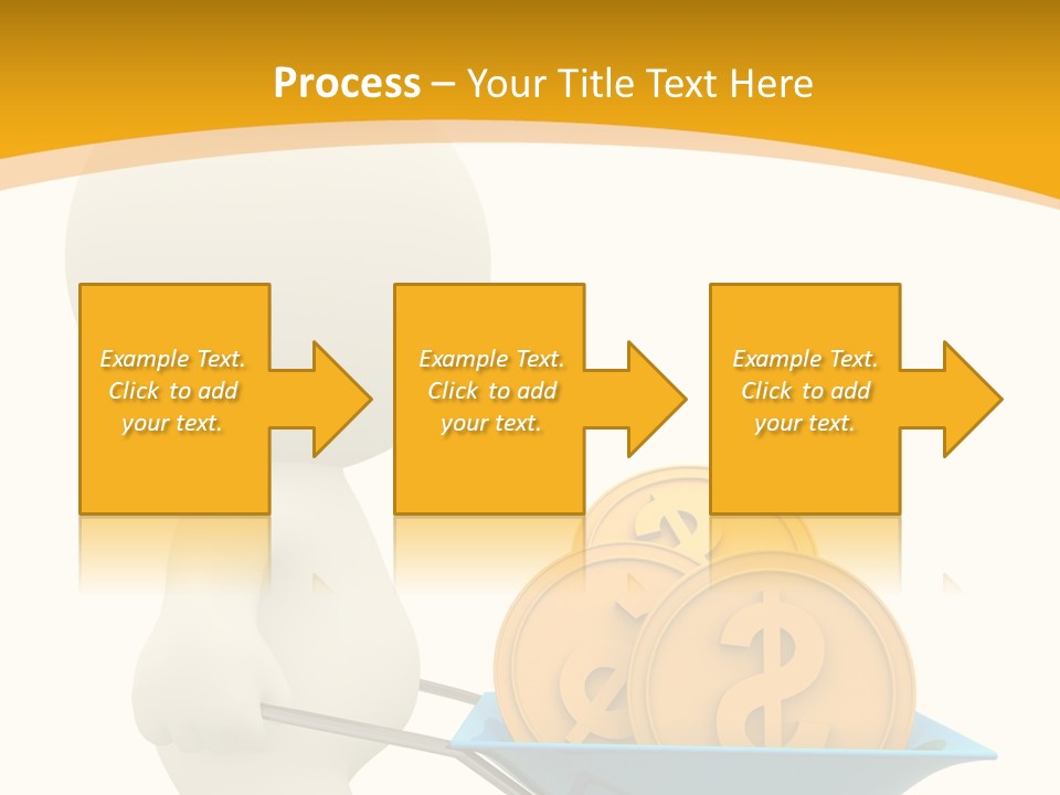 Abstract Money Investment PowerPoint Template
