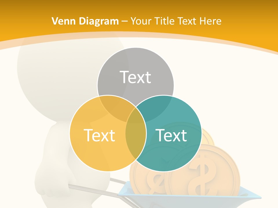 Abstract Money Investment PowerPoint Template