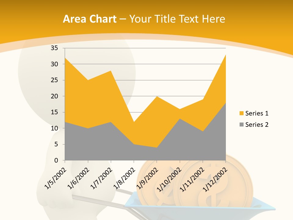 Abstract Money Investment PowerPoint Template