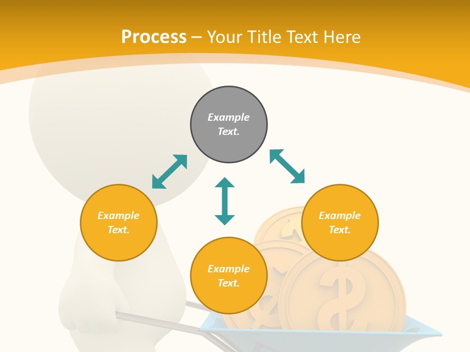 Abstract Money Investment PowerPoint Template