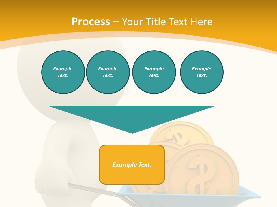 Abstract Money Investment PowerPoint Template