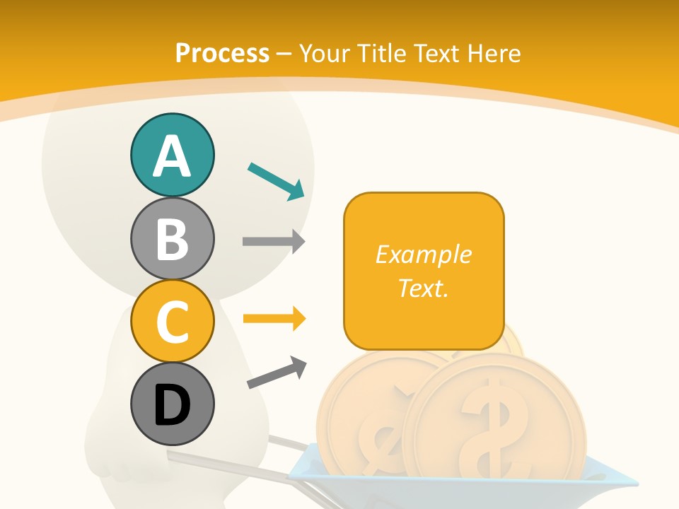 Abstract Money Investment PowerPoint Template