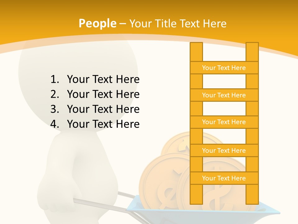 Abstract Money Investment PowerPoint Template