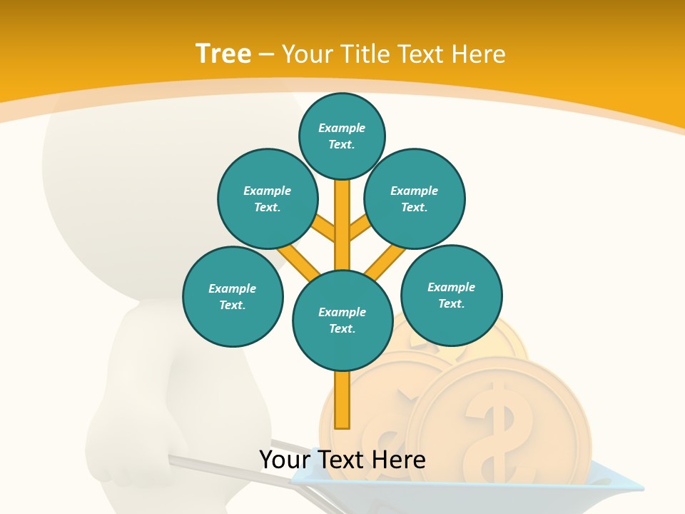 Abstract Money Investment PowerPoint Template