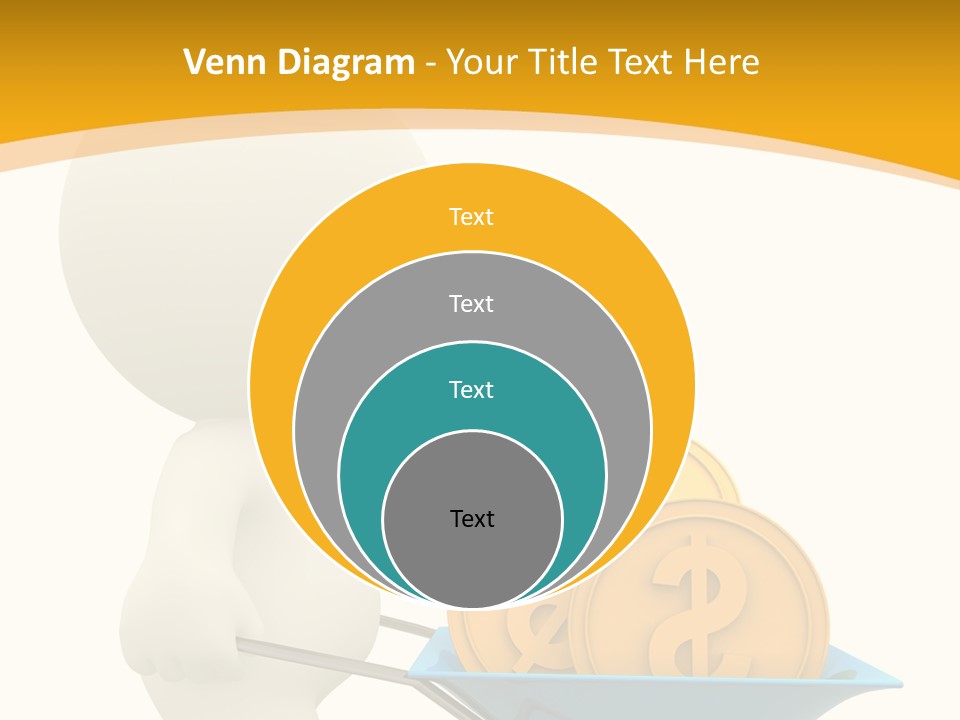 Abstract Money Investment PowerPoint Template